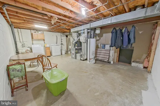 a view of a balcony with furniture