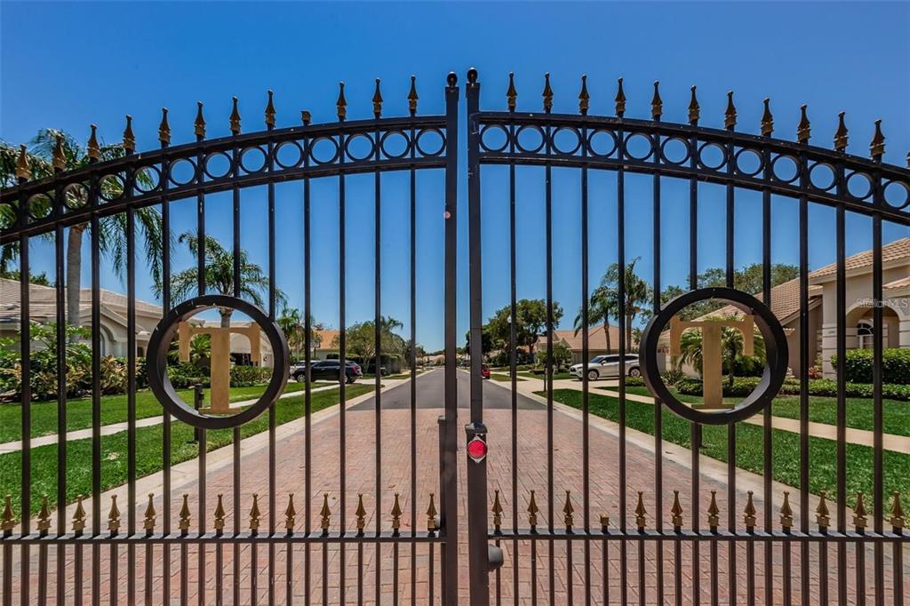 1203 Hagen Drive Trinity, FL 34655 - Photo 5 of 21 a view of a wrought iron fences
