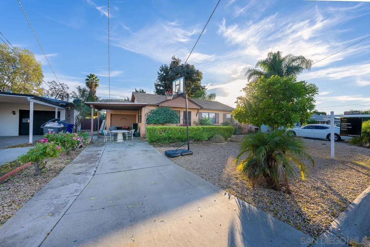 1225 Andover Road El Cajon, CA 92019 - Photo 1 of 27 a front view of a house with a yard