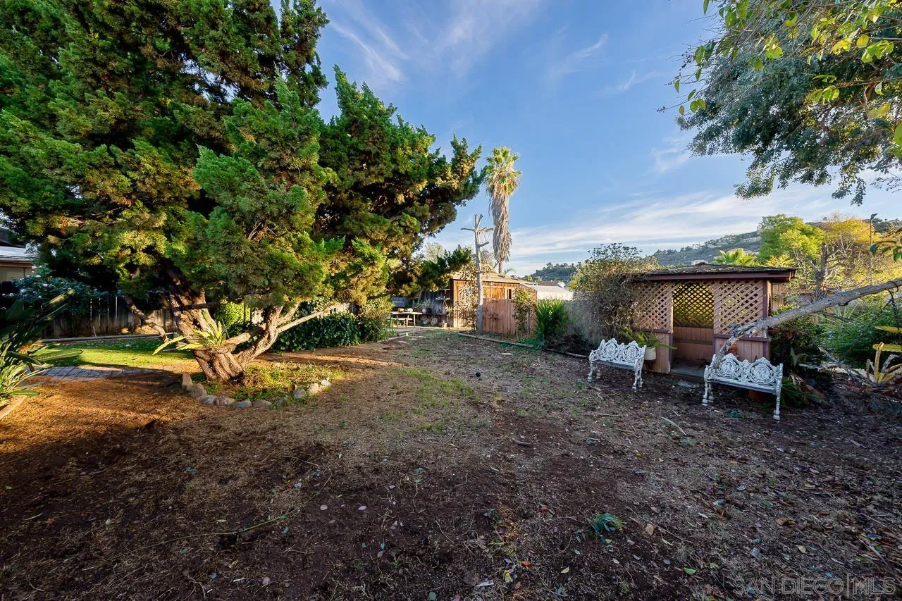 1225 Andover Road El Cajon, CA 92019 - Photo 27 of 27 a view of a house with backyard and sitting area
