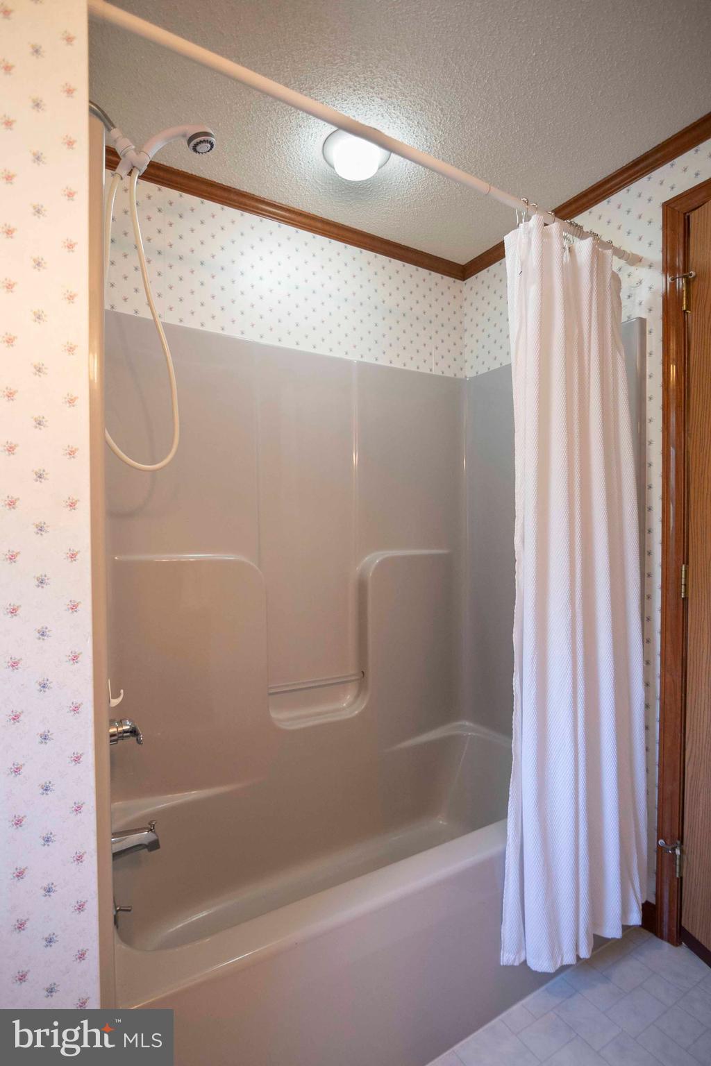 3225 Magnolia Road Great Cacapon, WV 25422 - Photo 26 of 59 a bathroom with a shower and a bath tub