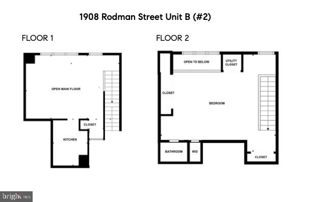 1908 Rodman Street, Unit 2 Philadelphia, PA 19146 - Photo 23 of 23 Floorplan