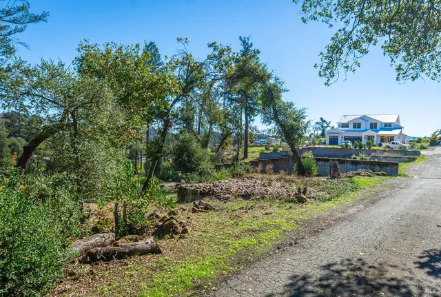 a view of outdoor space and yard