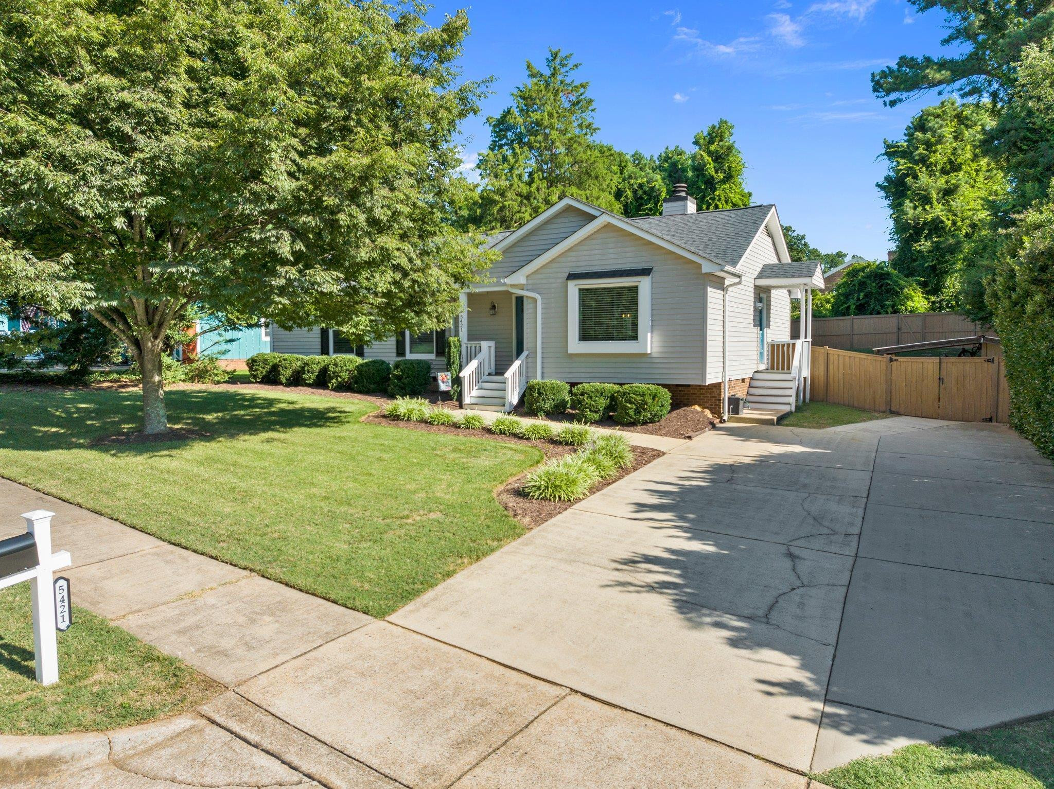 5421 Old Towne Road Raleigh, NC 27612 - Photo 36 of 39 Exterior Front