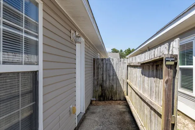 a view of a house with a deck