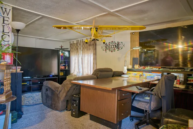 a view of a city with lots of trees