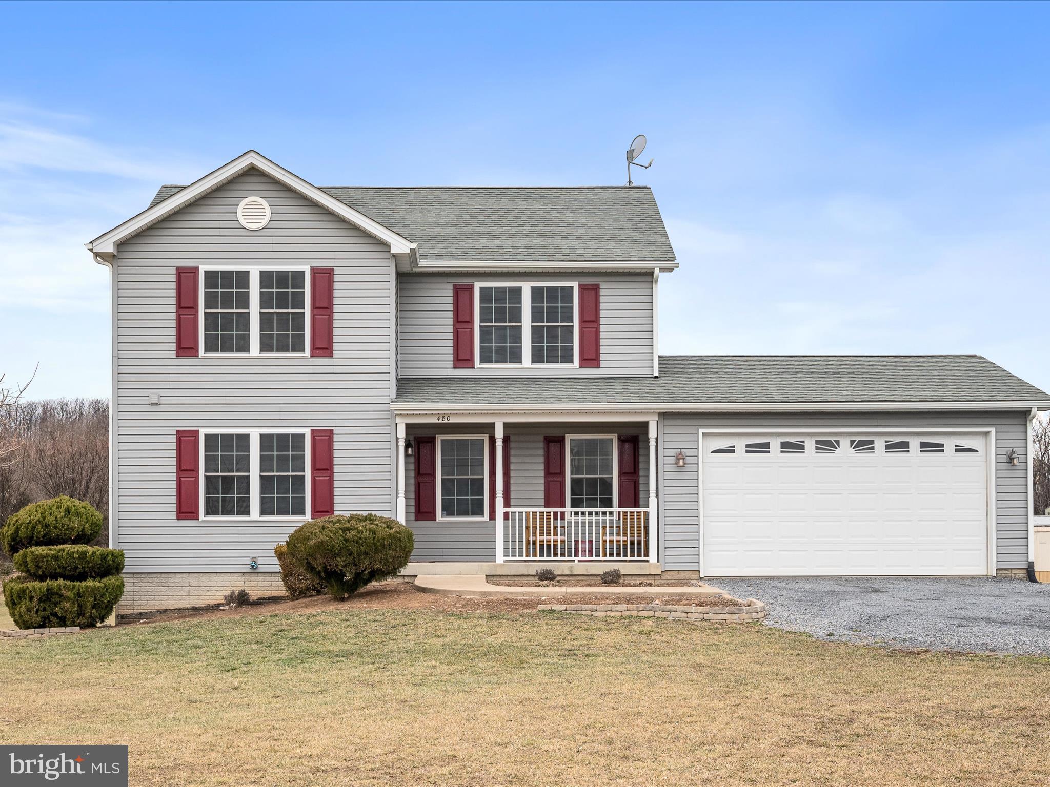 480 Hites Road Stephens City, VA 22655 - Photo 2 of 42 a front view of a house with a yard