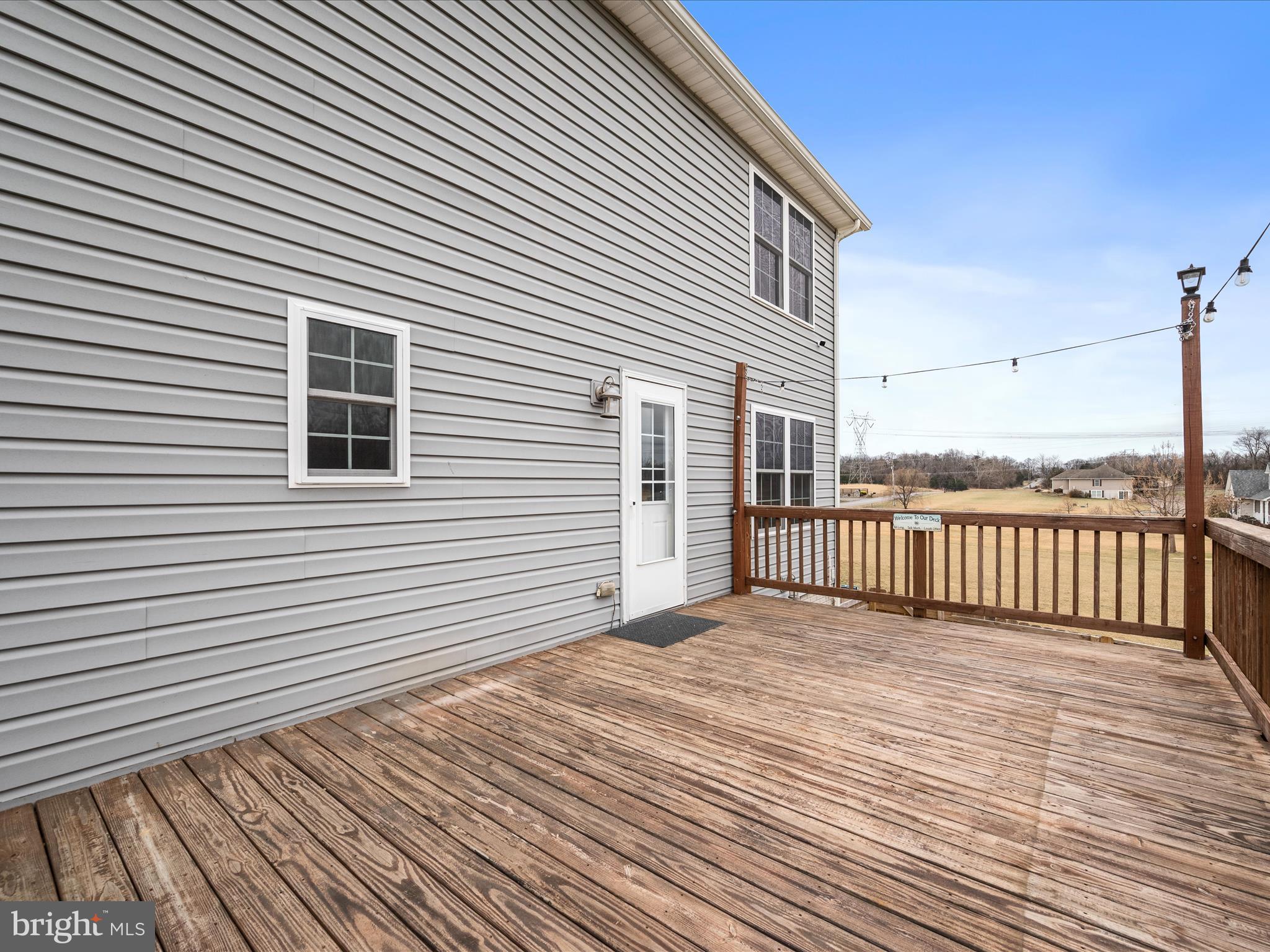 480 Hites Road Stephens City, VA 22655 - Photo 28 of 42 a view of backyard with a deck