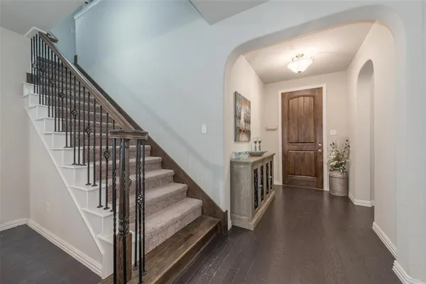 a view of swimming pool with seating space