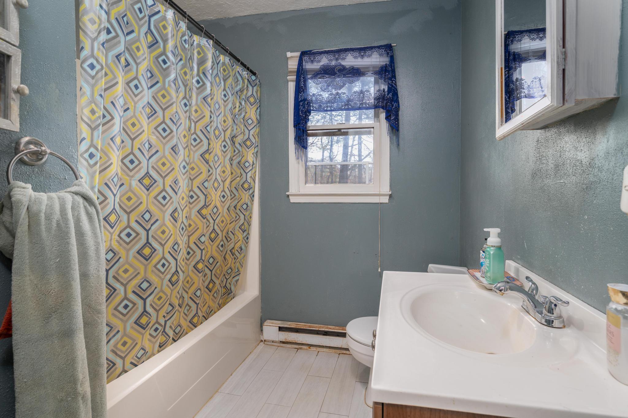 2 Laurel Brook Drive Flat Rock, NC 28731 - Photo 17 of 32 a bathroom with a sink and a mirror