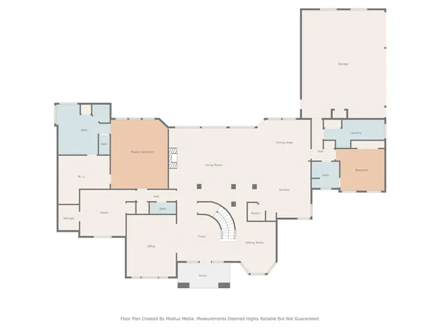 a picture of floor plan