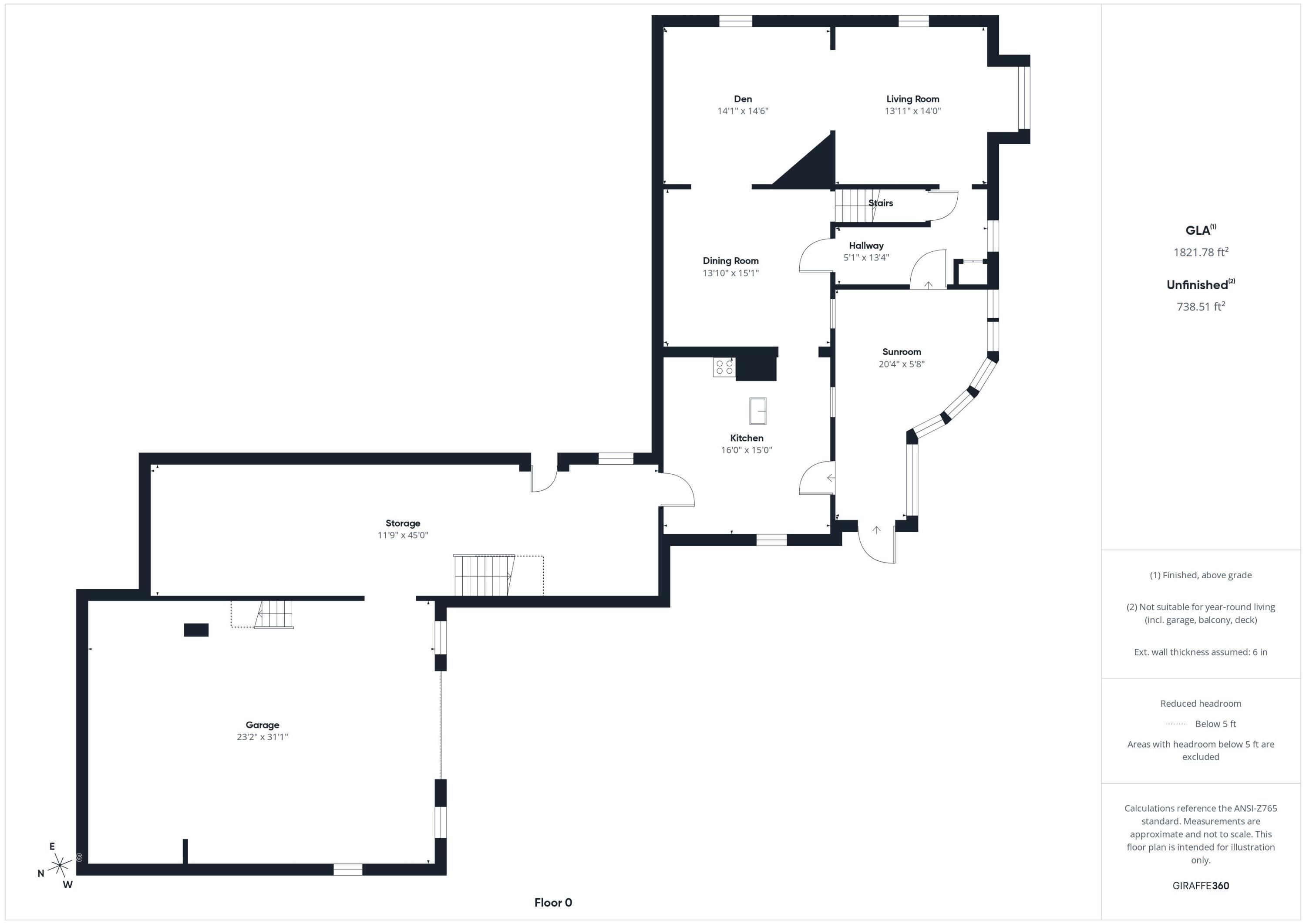 114 Exchange Street Ashland, ME 04732 - Photo 43 of 44 114 Exchange St Floor Plan 1st Floor