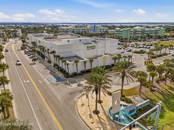 a view of city from the balcony