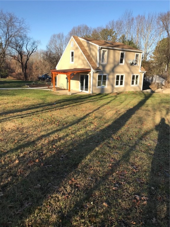 78 Dexter Road Scituate, RI 02857 - Photo 2 of 24 Rear of the home and spacious back yard