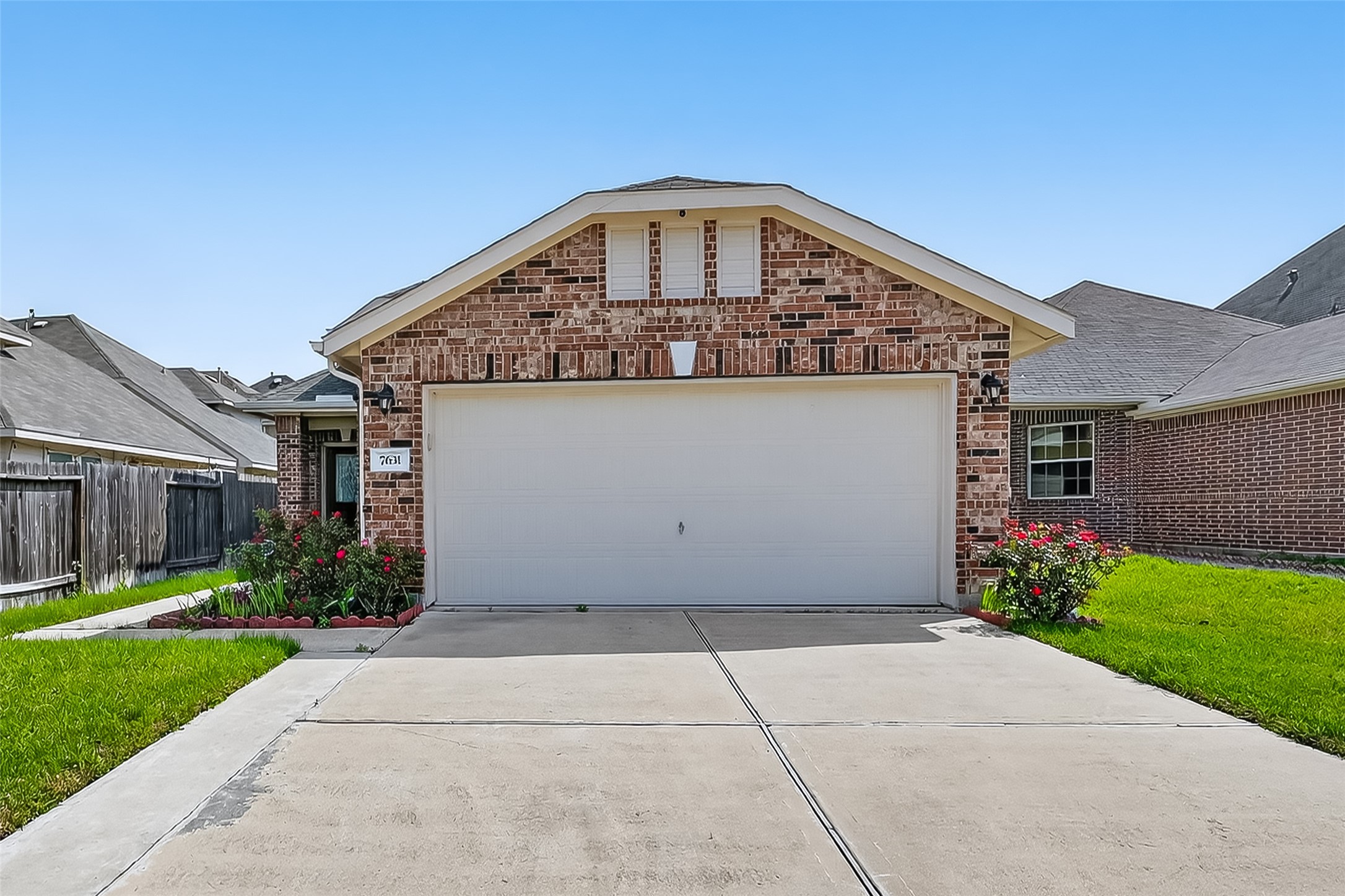 7631 Granite Terrace Lane Houston, TX 77083 - Photo 42 of 46 a view of a house with a yard