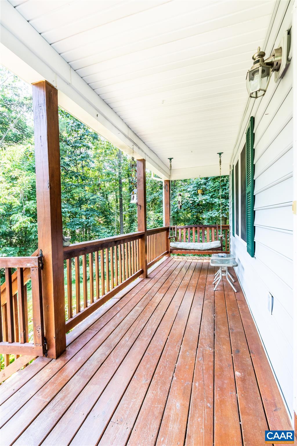 196 Logtrac Road Stanardsville, VA 22973 - Photo 2 of 34 a view of balcony with wooden floor