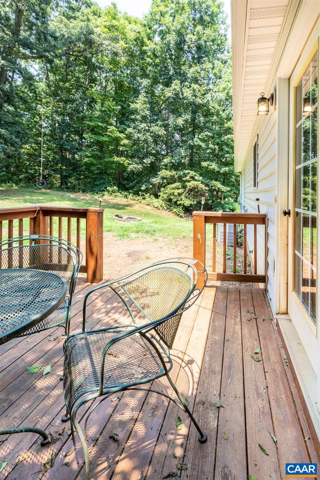 196 Logtrac Road Stanardsville, VA 22973 - Photo 7 of 34 a view of balcony with wooden floor