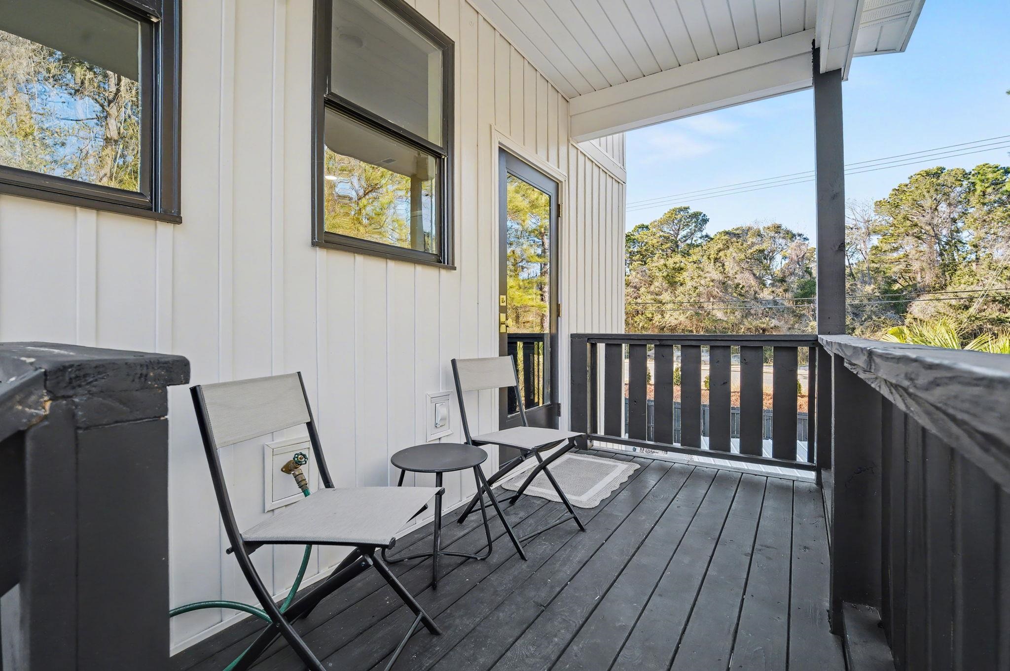 236 Brown Pelican Loop Pawleys Island, SC 29585 - Photo 11 of 38 View of deck to stairs to Pool Area