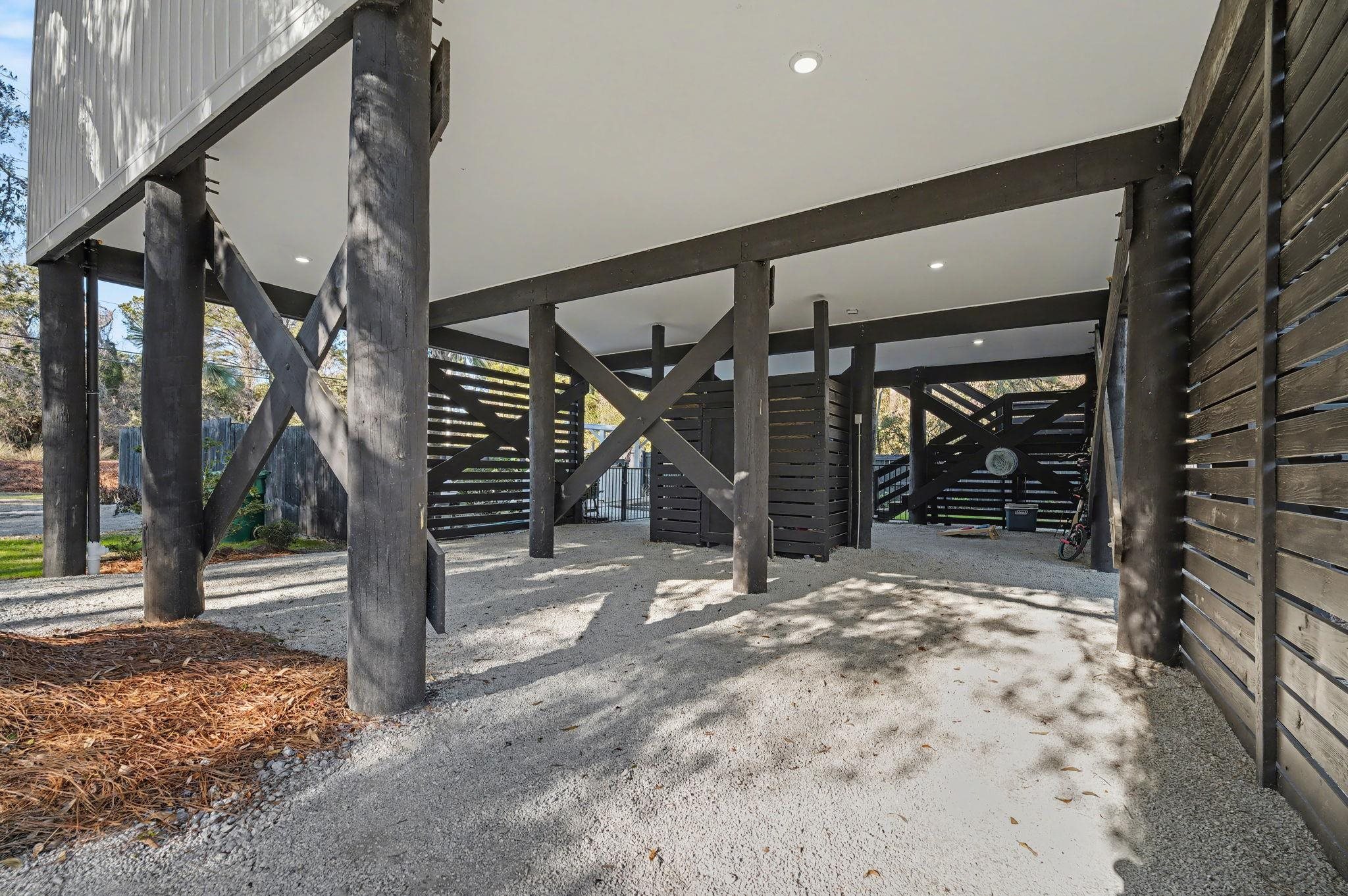 236 Brown Pelican Loop Pawleys Island, SC 29585 - Photo 13 of 38 View of Under Home Parking