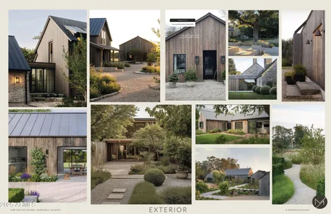 a view of a house with pool and chairs
