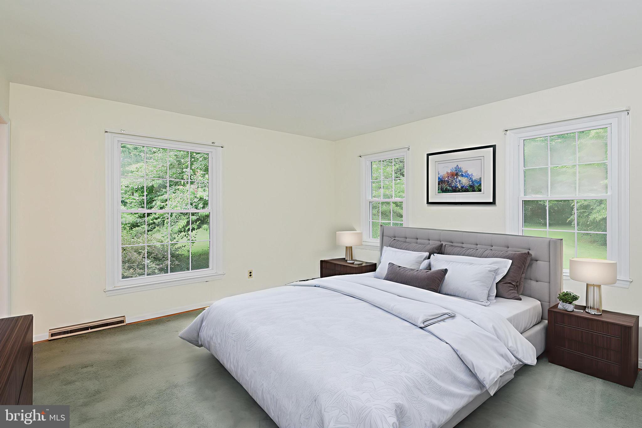 3622 Miller Road Street, MD 21154 - Photo 19 of 48 a bedroom with a bed and a window
