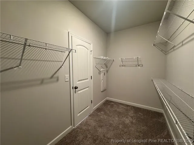 a view of storage and utility room