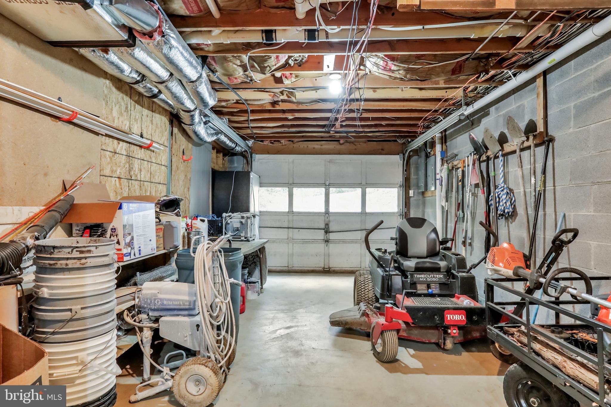 9611 Shimpstown Road Mercersburg, PA 17236 - Photo 117 of 147 Lower EXTRA Garage w/ Workshop Area!