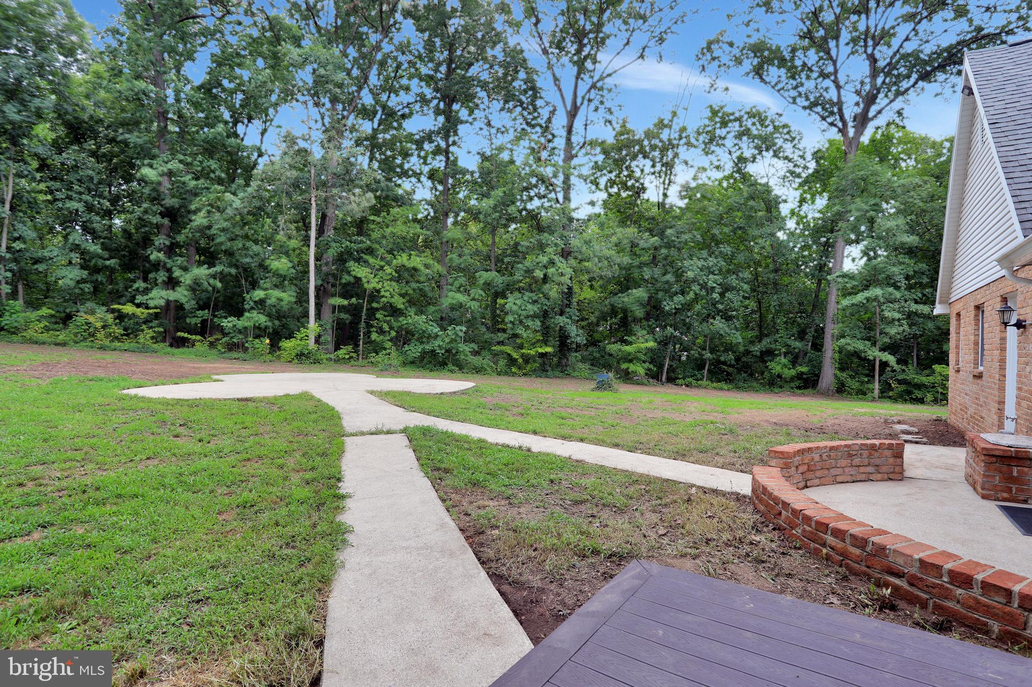 9611 Shimpstown Road Mercersburg, PA 17236 - Photo 140 of 147 Custom (3) Leaf Clover Patio w/ Dual Walkway!