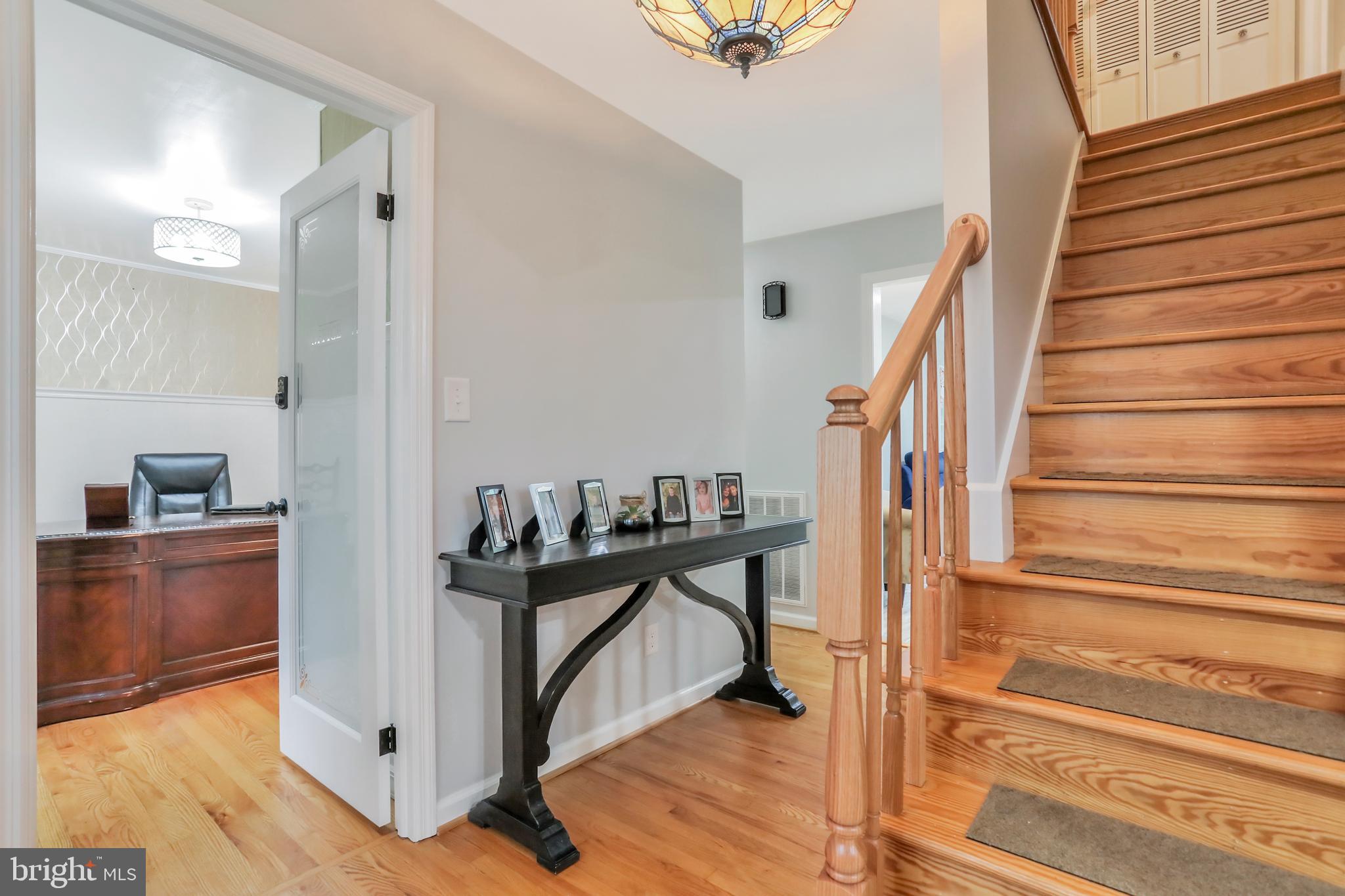 9611 Shimpstown Road Mercersburg, PA 17236 - Photo 53 of 147 Executive Office off Foyer; Golden Oak Flooring