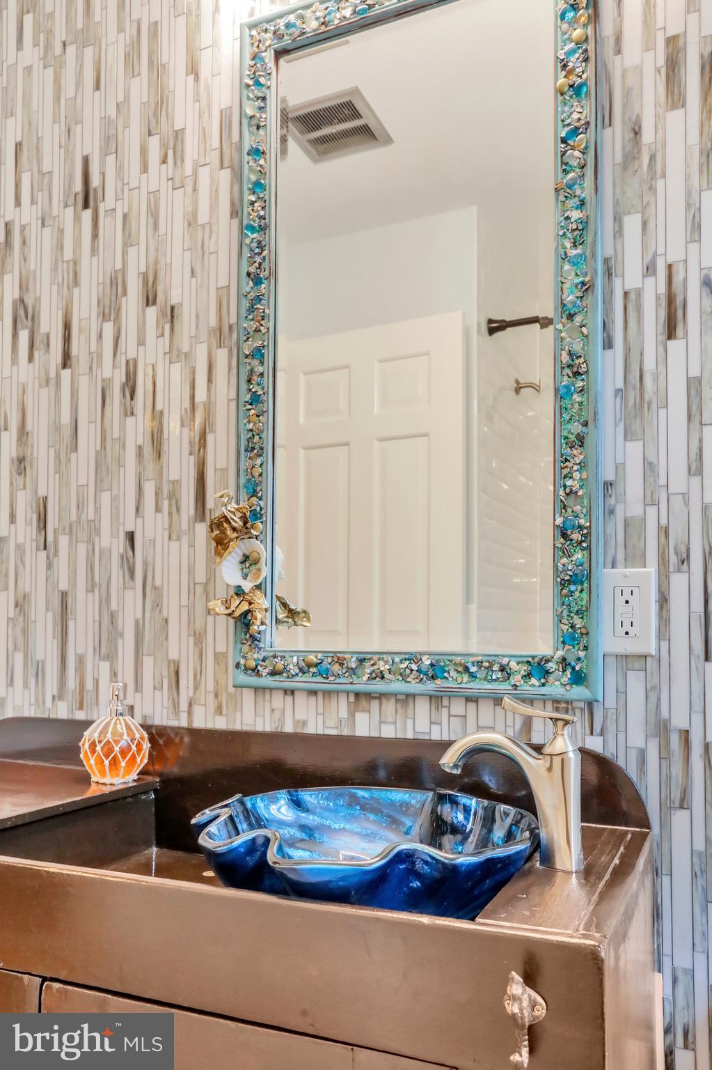 9611 Shimpstown Road Mercersburg, PA 17236 - Photo 80 of 147 Ocean Inspired Raised-Basin w/ Handmade Vanity