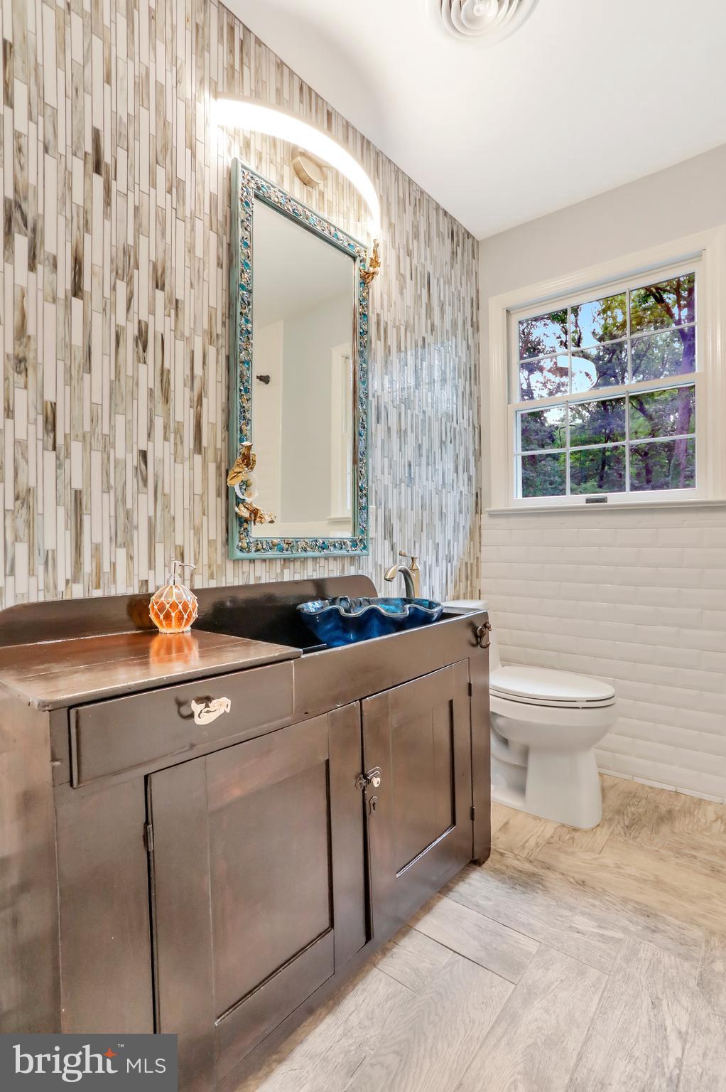 9611 Shimpstown Road Mercersburg, PA 17236 - Photo 82 of 147 Handcrafted Mirror & Vanity w/ Custom Sink & Tile