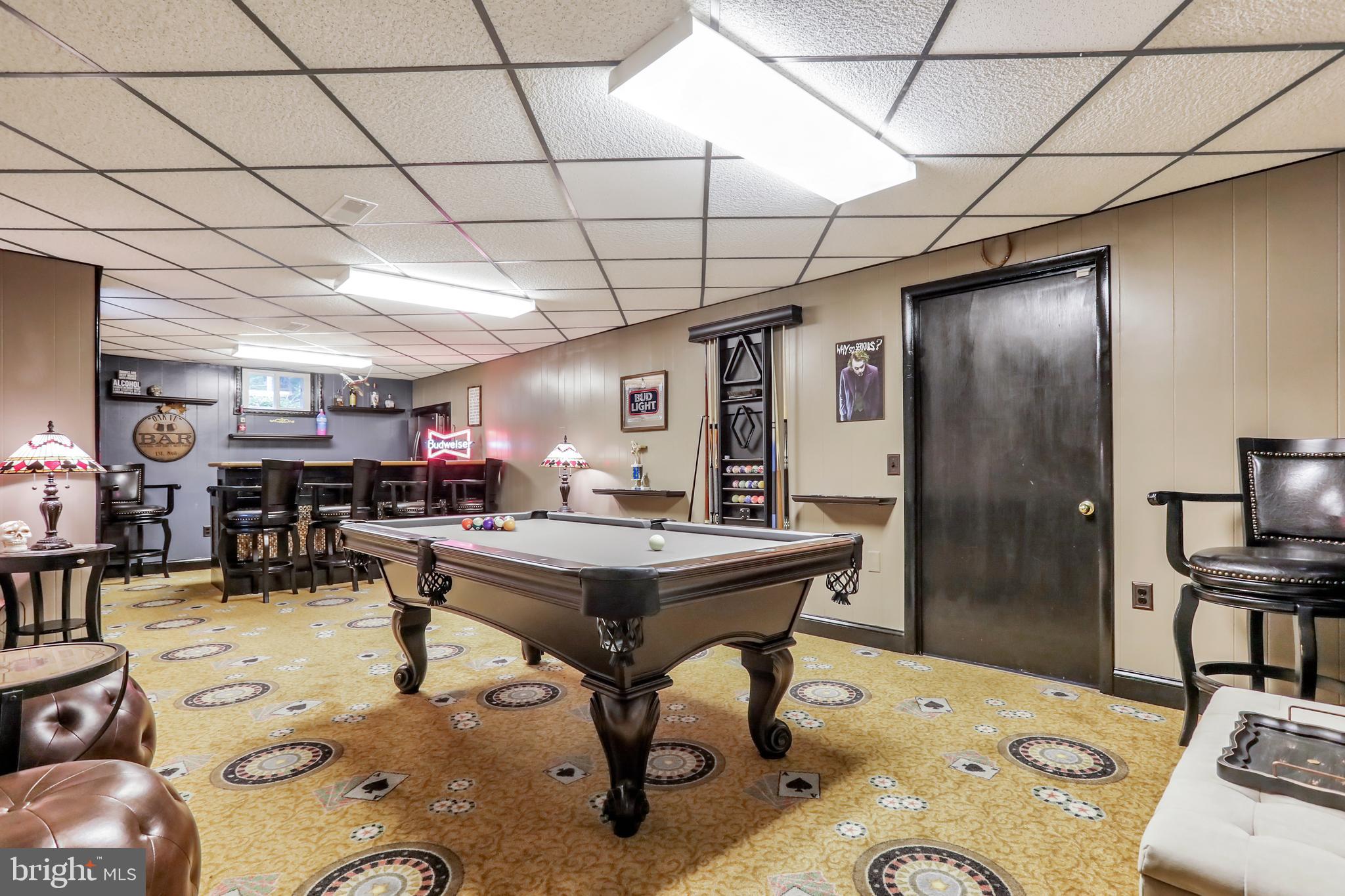 9611 Shimpstown Road Mercersburg, PA 17236 - Photo 96 of 147 Fully Designed Lounge / Bar / Pool Room!!