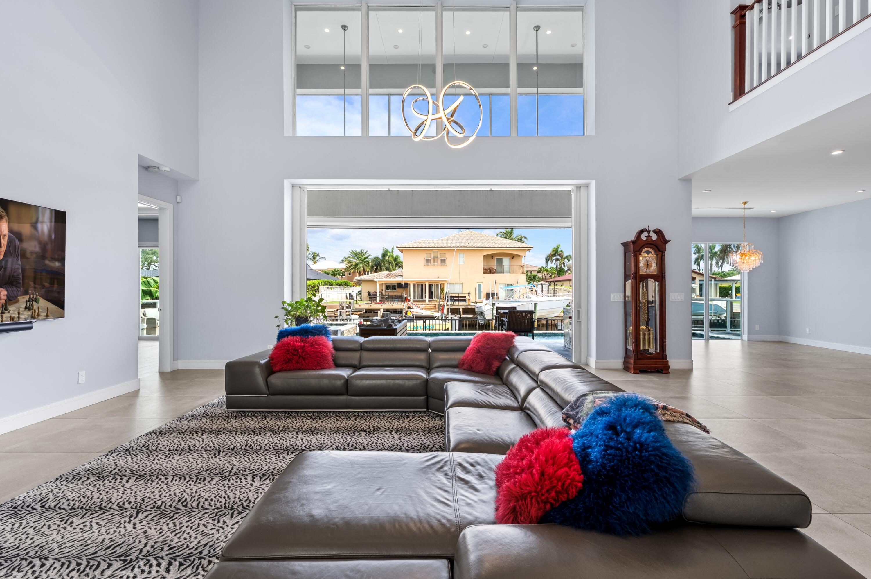 807 Dover Street Boca Raton, FL 33487 - Photo 4 of 47 a living room with furniture and a large window