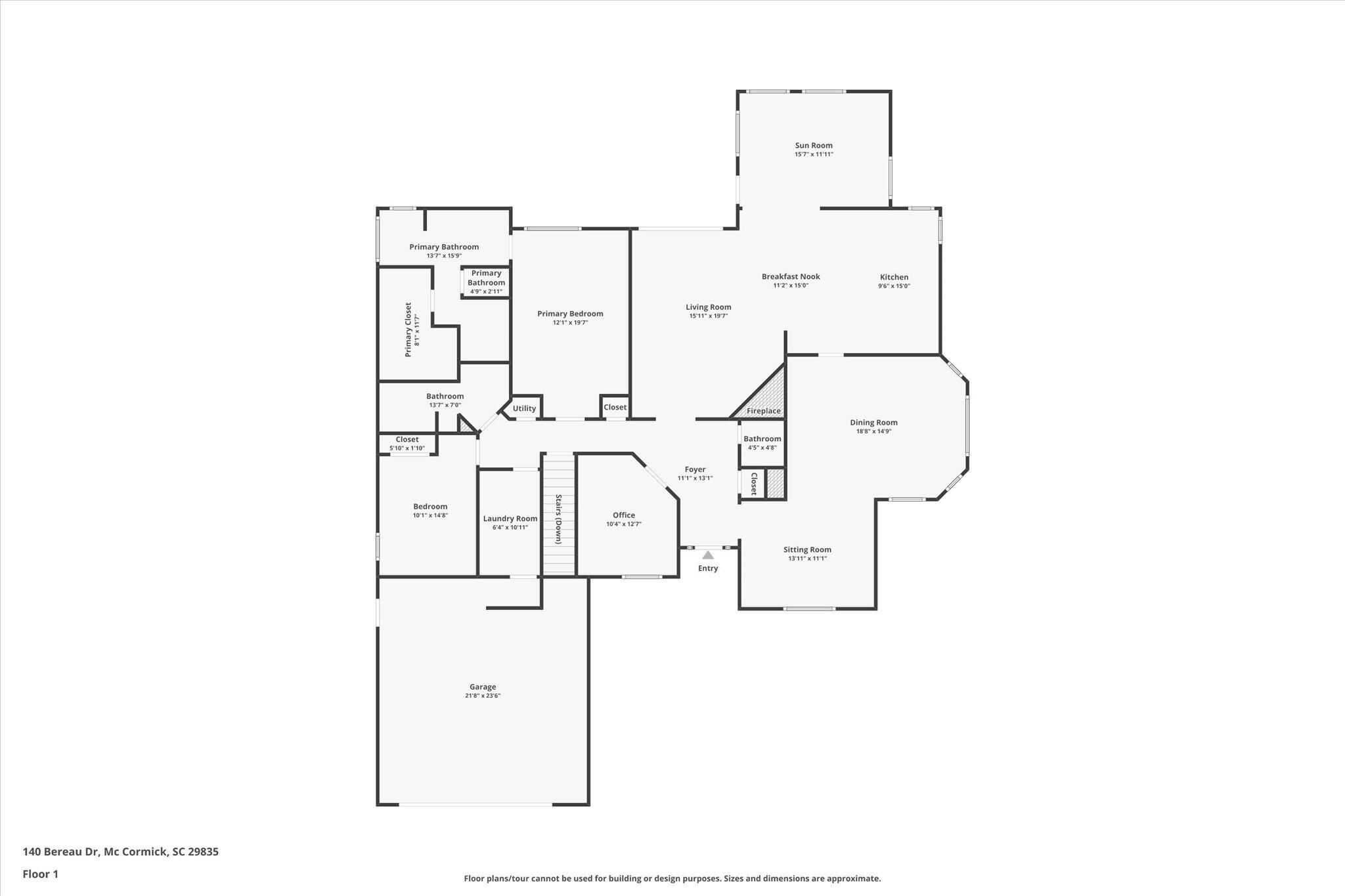 140 Bereau Drive McCormick, SC 29835 - Photo 51 of 52 02-Floor 1