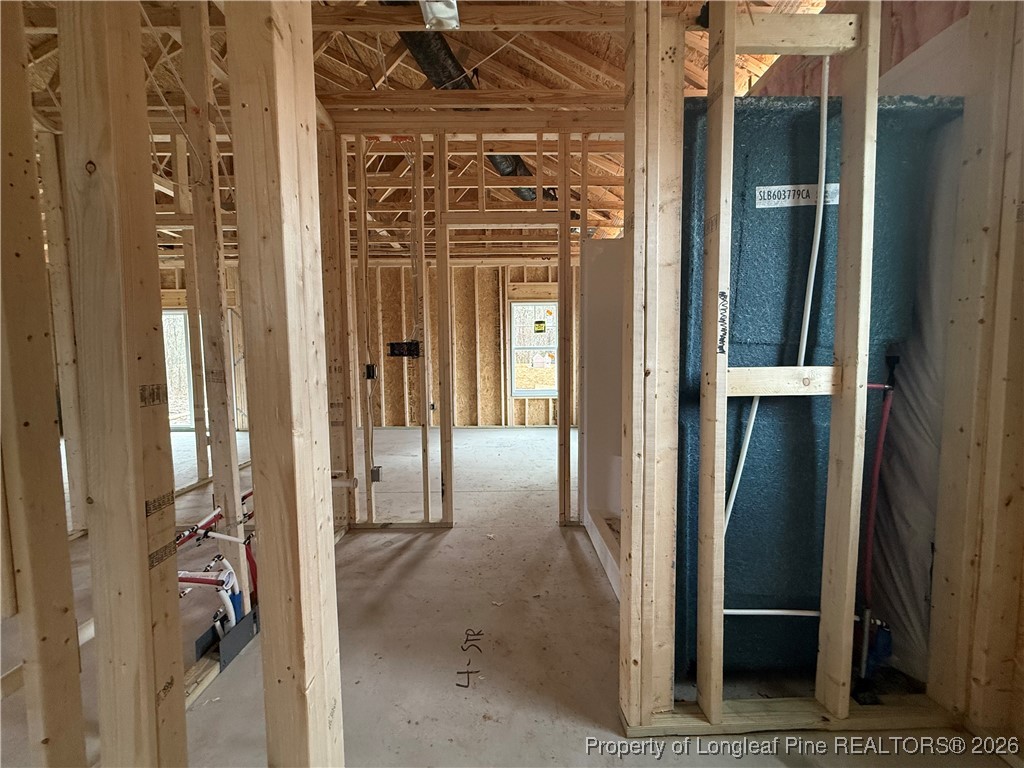 1515 McBryde Lake Road Raeford, NC 28376 - Photo 7 of 14 a view of a hallway with a door