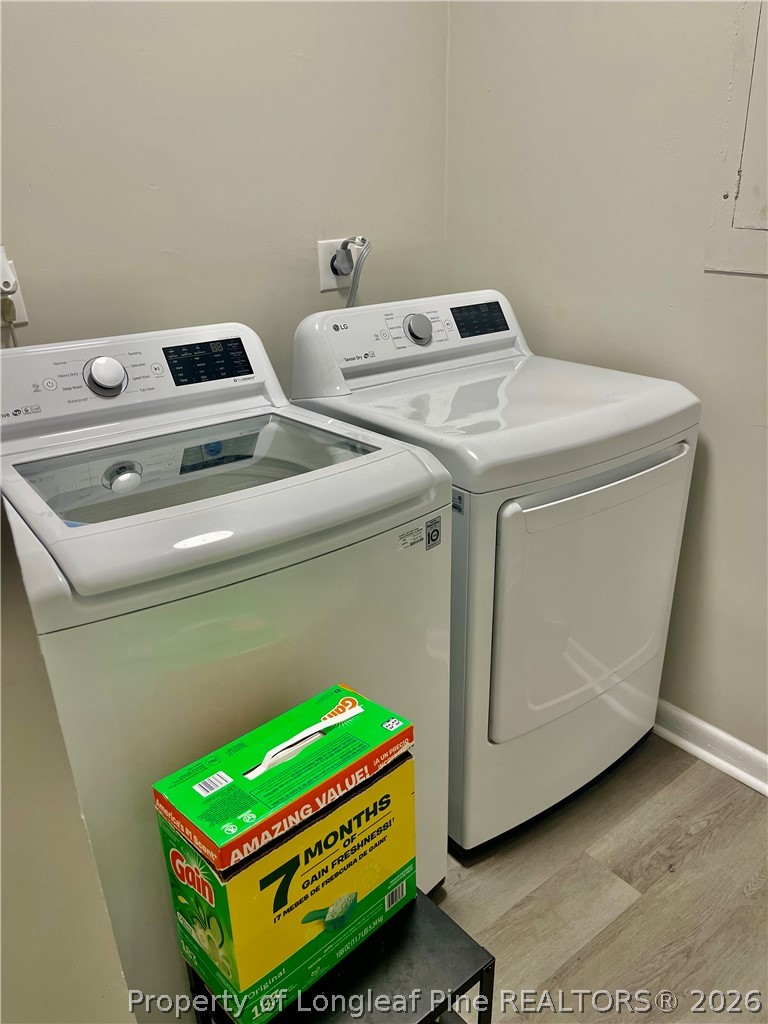 3610 Yorktown Road Hope Mills, NC 28348 - Photo 12 of 30 a utility room with dryer and washer