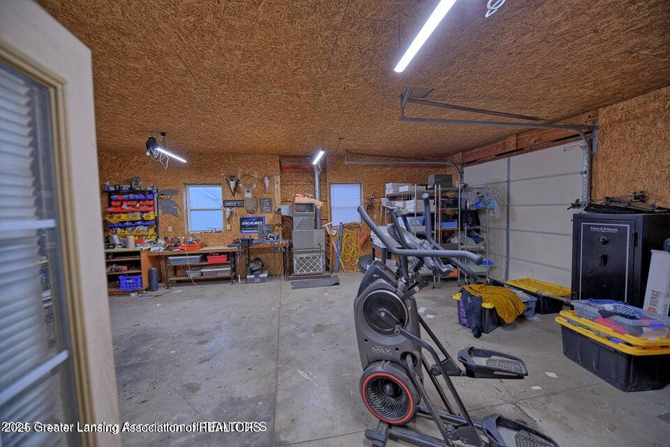 15085 West Cutler Road Portland, MI 48875 - Photo 28 of 52 3rd stall or workshop space