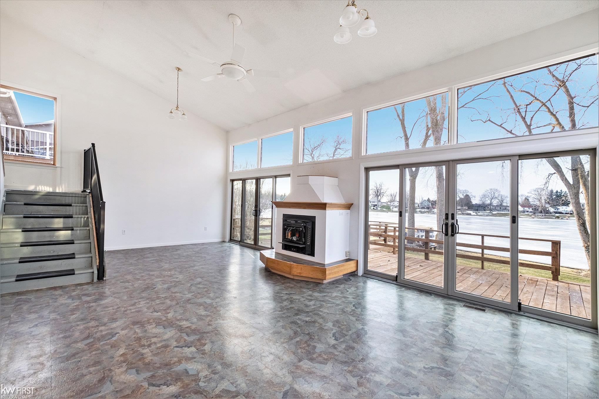3391 East Rolston Road Fenton, MI 48430 - Photo 7 of 31 Firelit great room