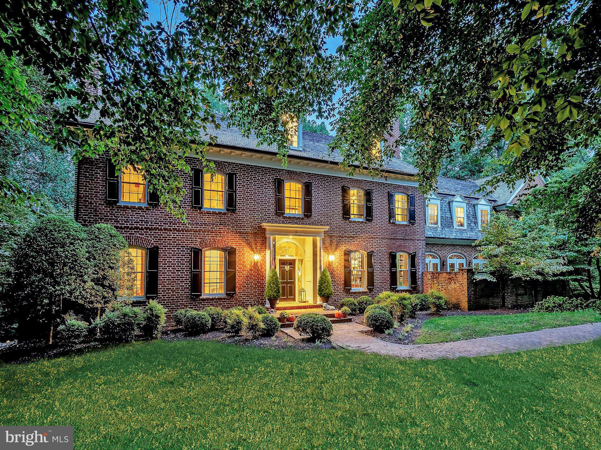 5 Eagle Ridge Court Bethesda, MD 20817 - Photo 2 of 33 Stately Brick Facade