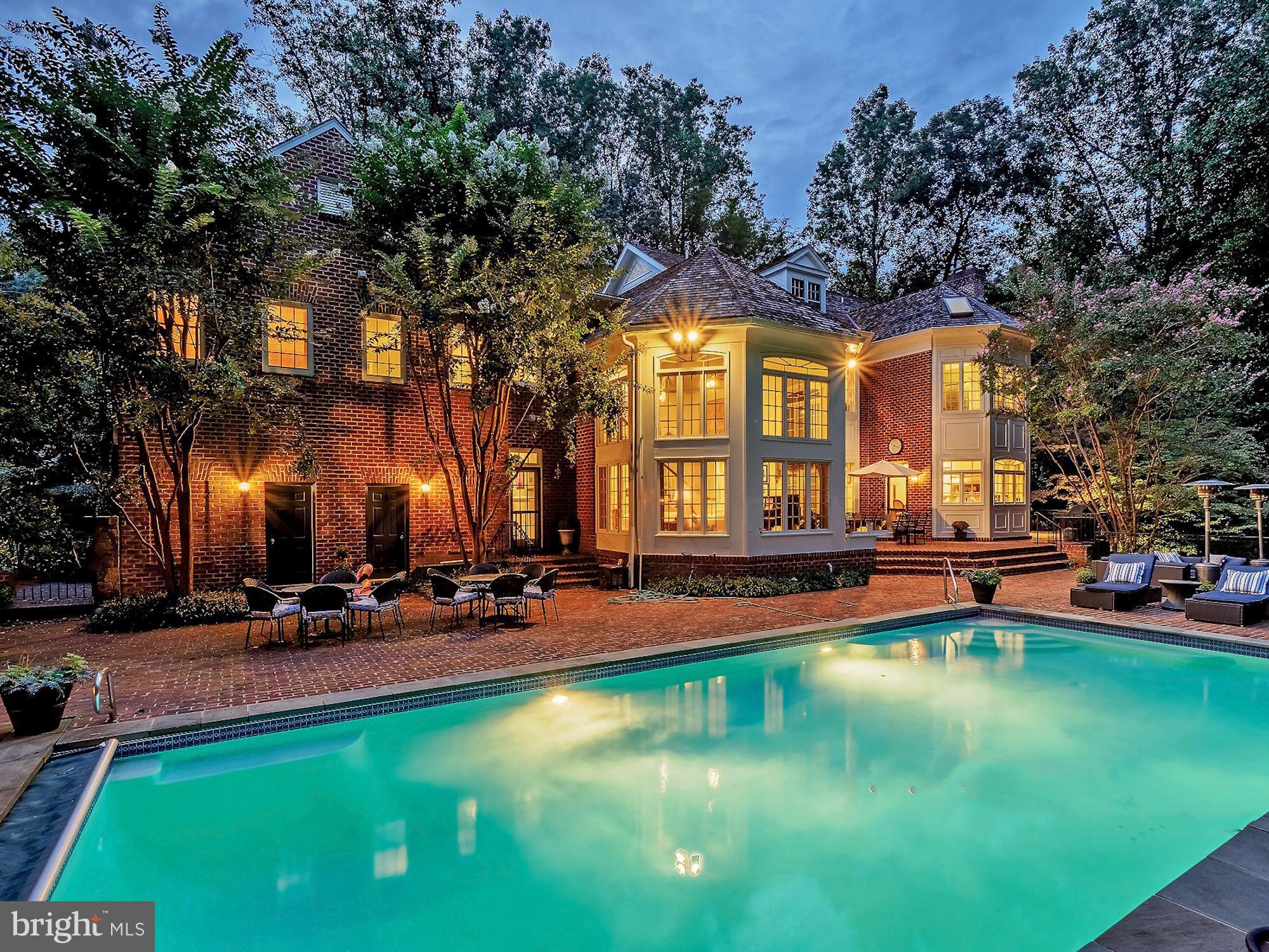 5 Eagle Ridge Court Bethesda, MD 20817 - Photo 23 of 33 Pool at Dusk