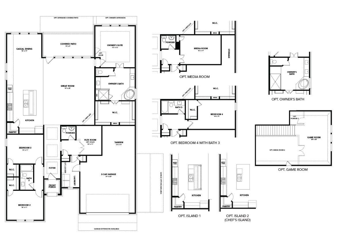 924 Old Gdn Road Leander, TX 78641 - Photo 14 of 14 Floor plan