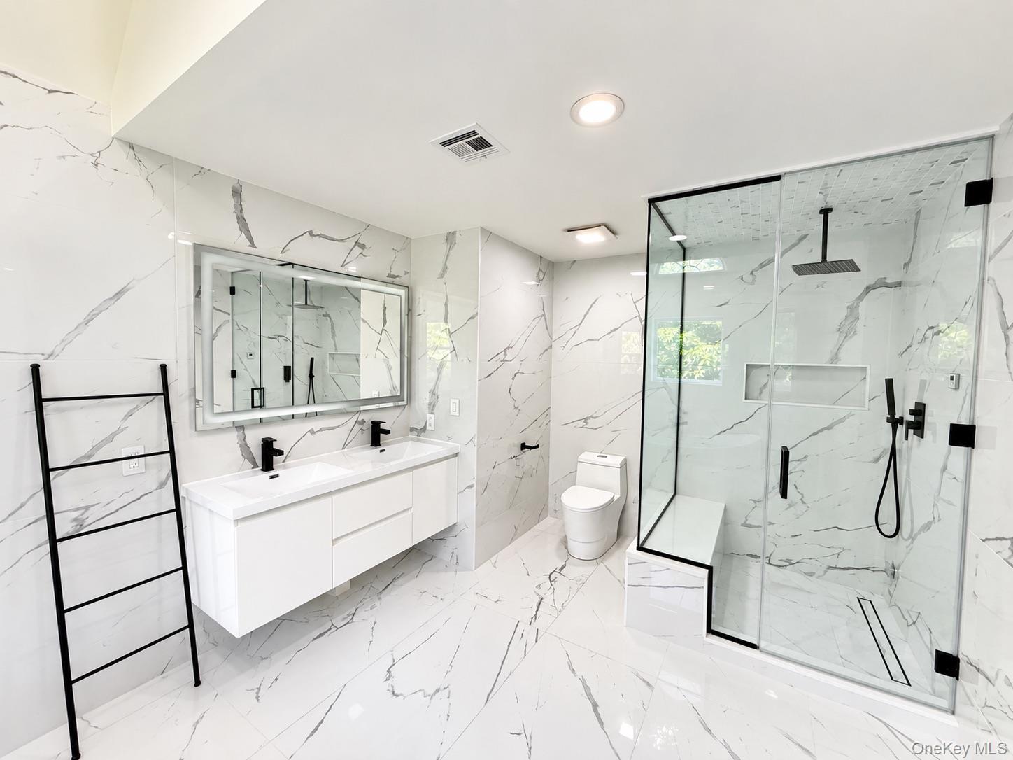 65 Mayfair Road Nesconset, NY 11767 - Photo 21 of 39 Double Vanity Primary Bath