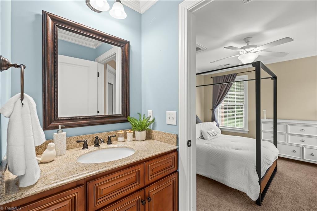 6202 Herons Nest Court Oak Ridge, NC 27310 - Photo 36 of 50 Vanity area for third bedroom