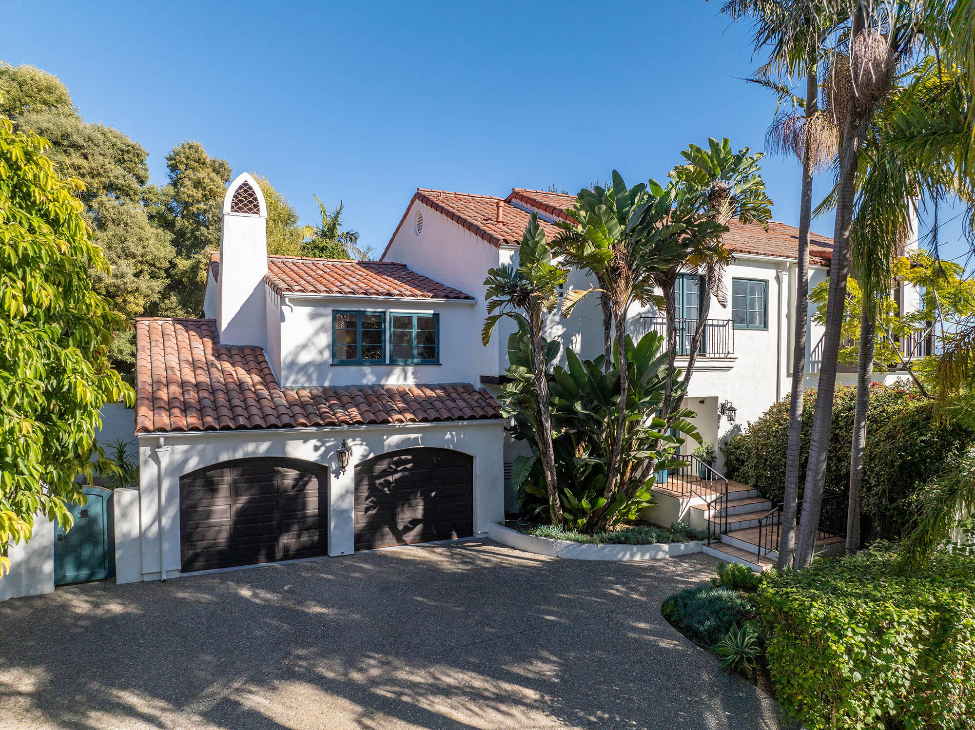 396 Las Alturas Road Santa Barbara, CA 93103 - Photo 11 of 70 Aerial front - 396 Las Alturas Rd