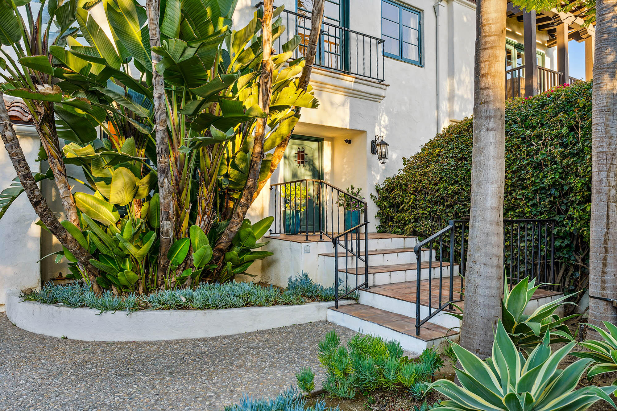 396 Las Alturas Road Santa Barbara, CA 93103 - Photo 13 of 70 a view of a garden