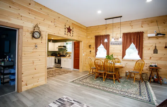 a view of living room with furniture