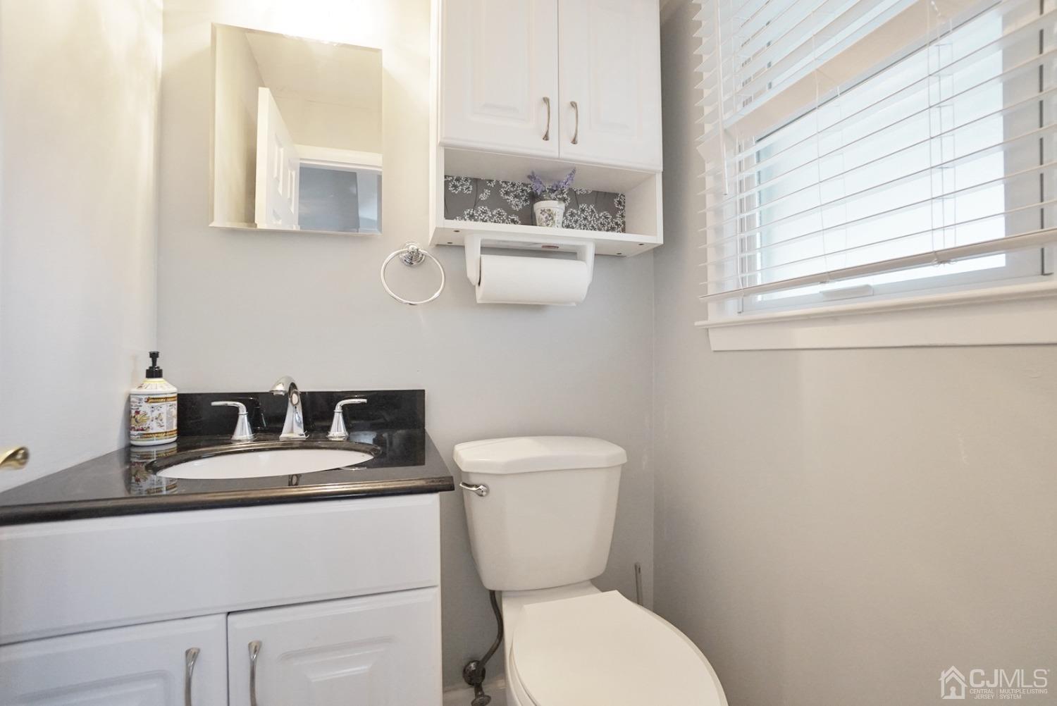 60 Annette Drive Edison, NJ 08820 - Photo 7 of 69 a bathroom with a toilet sink and mirror
