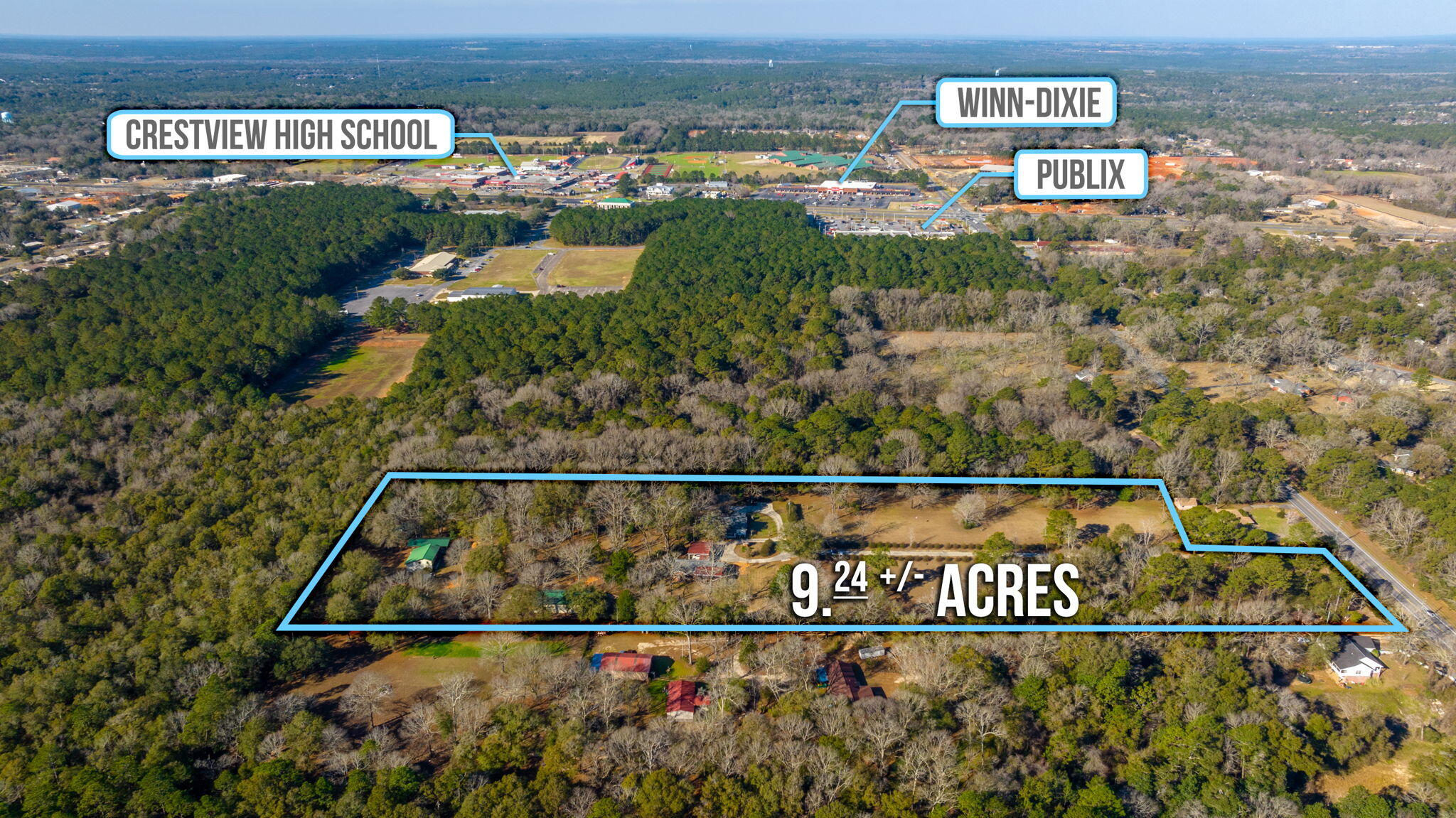 5771 Flora Lee Lane Crestview, FL 32539 - Photo 1 of 66 a view of a street with a building in the background