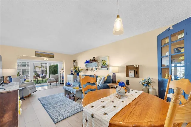 a bedroom with furniture and a table