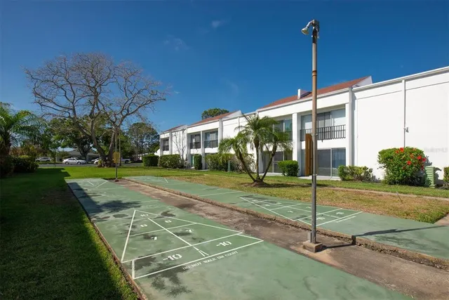 a view of a basketball court